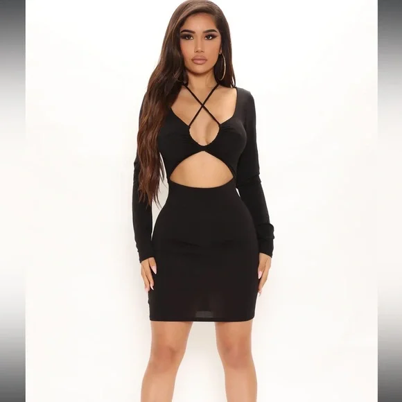 Cross Cross Mini Dress - Picture 5 of 5